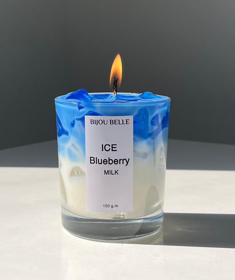 Glass jar Candle