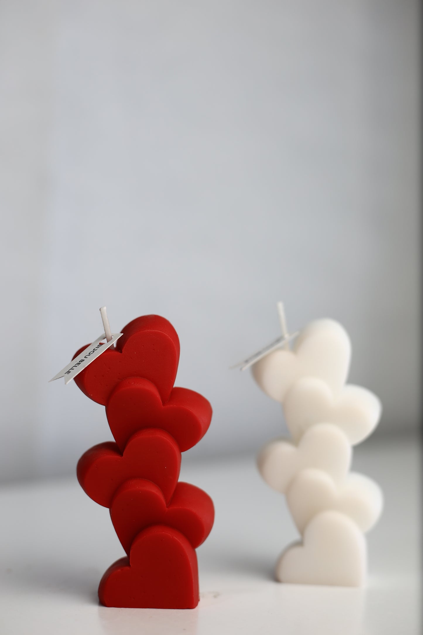 Candlestick hearts